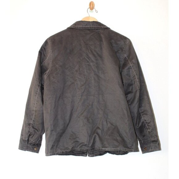 Legendary Whitetails Men's Bomber Wax Jacket size MD Hunting Outdoor Pockets zip - Picture 2 of 9